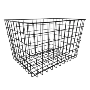 Draadmand zwart groot model H28 cm Calicosy