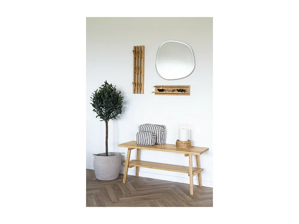Lot de 2 Paniers Décoratifs de Rangement Lamas, Beige, 31x31x31 cm, EPIKASA