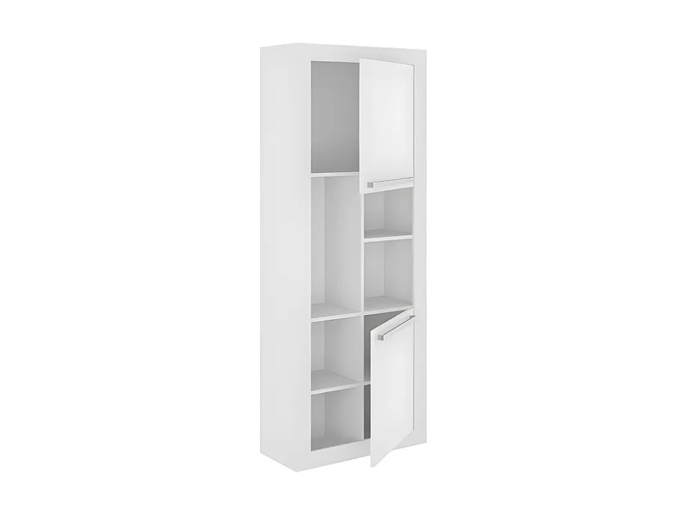 Boekenkast EVAN - 2 kasten en 3 nissen - Wit - Koop nu eenvoudig en goedkoop online