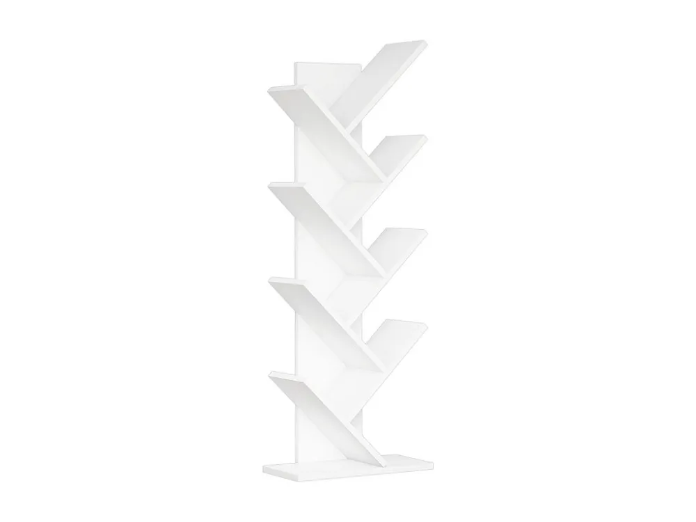 Boekenkast met 7 planken - Kleur: wit - ASINALI