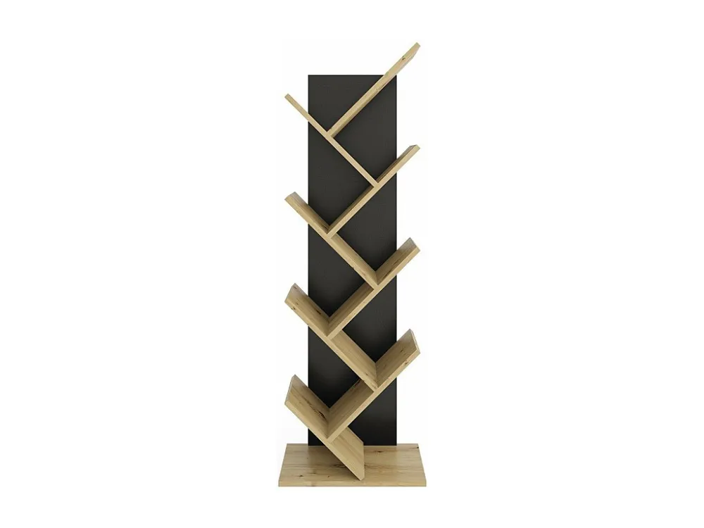 Bibliotheek met Geometrische Boekenplanken - Büchen Calicosy