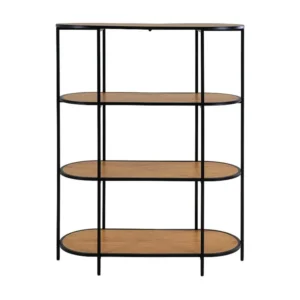 Bibliothèque Vita, Marron, 36x85x111 cm, EPIKASA