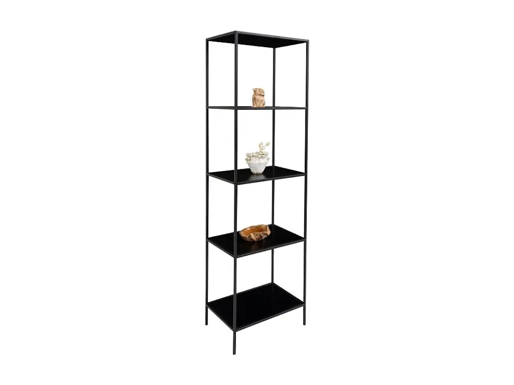 Bibliothèque Vita, Noir, 36x51x170 cm, EPIKASA