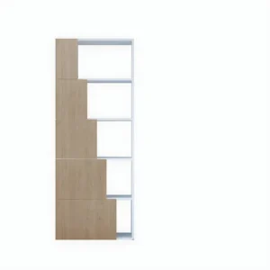 Boekenkast Skipper - Sonoma - 65x22x166 cm - EPIKASA