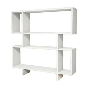 Fabiola Boekenkast, Wit, 100x22x111 cm, EPIKASA