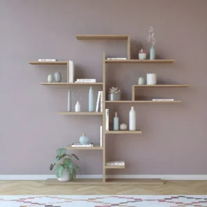 Tree Boekenkast, Sonoma, 180x25x161 cm, EPIKASA