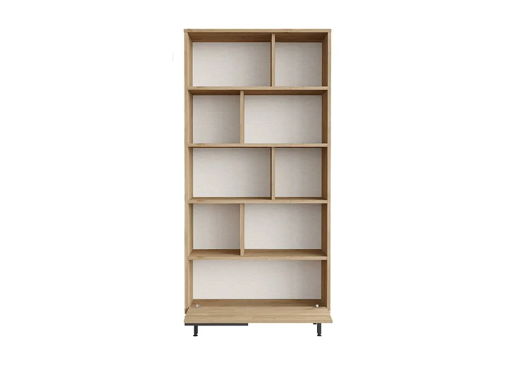 Vitrinekast OCEAN SC84 1D 84x30x176 Natuurlijk