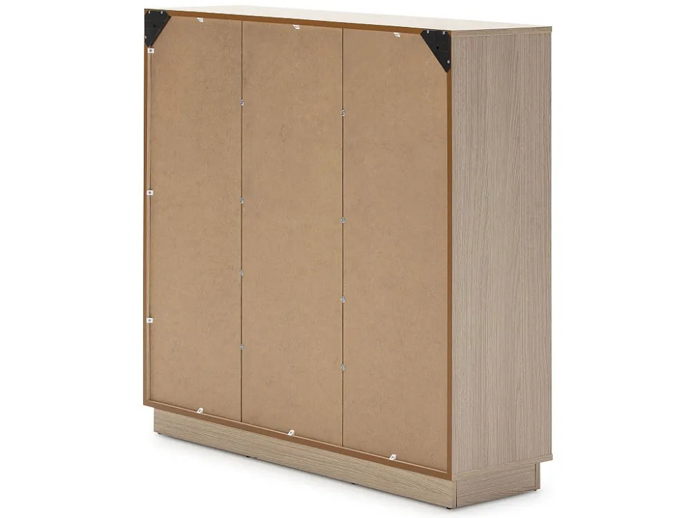 Boekenkast Vigo 110x110 cm, kantoorkast, eiken/grijs. VS Venta-stock