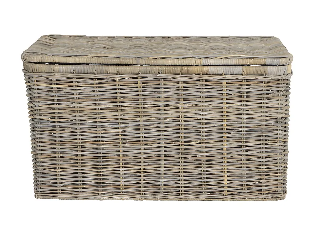 Opbergruimte van kubu TIMGAD - L100 x D55 x H55 cm - Natuurlijk Grijs - Koop nu online OZAIA