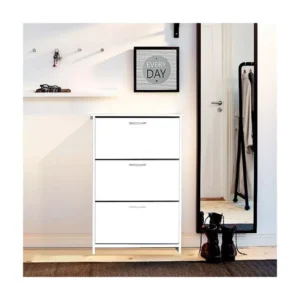 Triplex Schoenenkast, Wit, 72x25,5x112 cm, EPIKASA