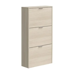 Schoenenkast 3 Deuren Rubi Kleur Eikenhout VS Venta-stock