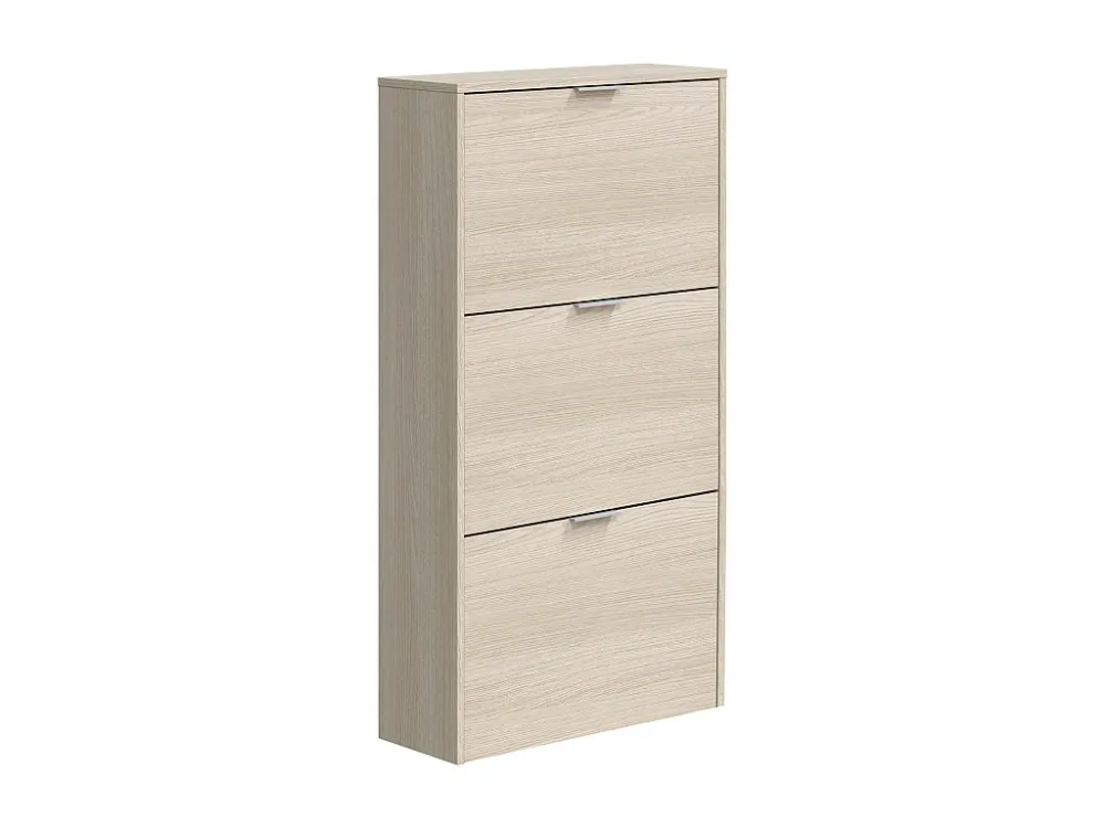 Schoenenkast 3 Deuren Rubi Kleur Eikenhout VS Venta-stock