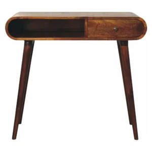 Artisan Furniture Massief Houten Kastanje London Open Console met 1 Lade, Hal