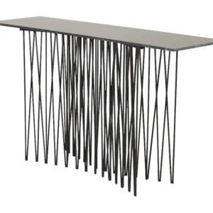 Bijzettafel STONE ST37 37x130x74 Zwart