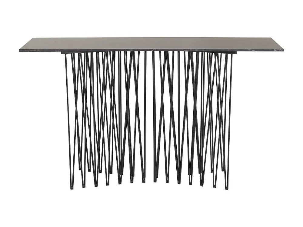 Bijzettafel STONE ST37 37x130x74 Zwart