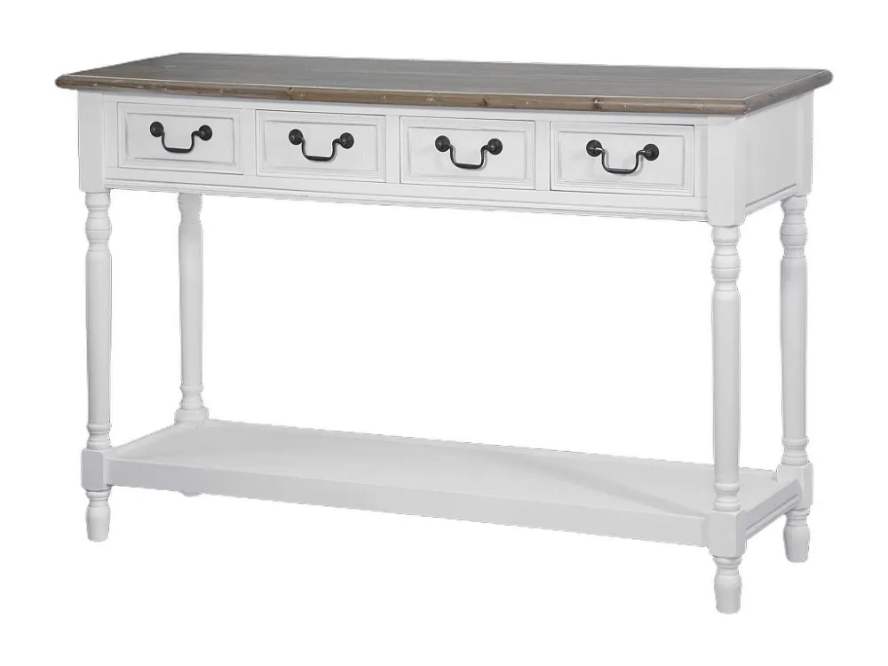 Consoletafel RIMINI WHITE CONT122 122x41x79 Wit