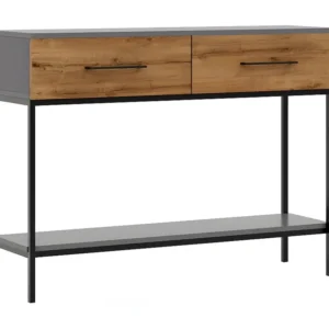 Console Tafel Volga - Antraciet - 120x35x90 cm - EPIKASA