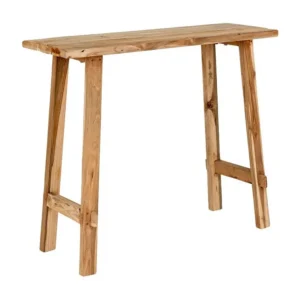 Table Console Girona, Marron, 90x30x80 cm, EPIKASA