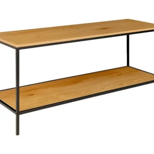 Table Console Vita, Marron, 36x100x45 cm, EPIKASA