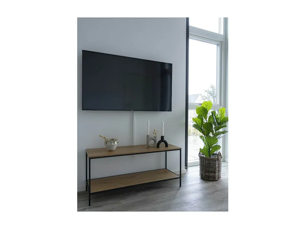 Table Console Vita, Marron, 36x100x45 cm, EPIKASA