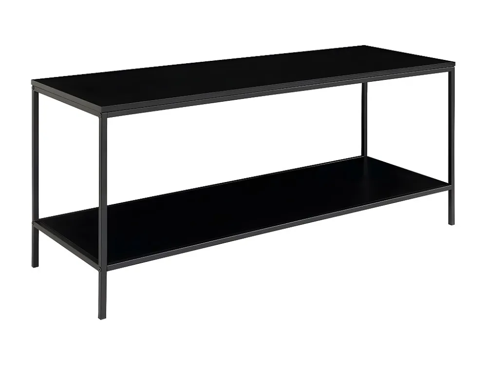Table Console Vita, Noir, 36x100x45 cm, EPIKASA