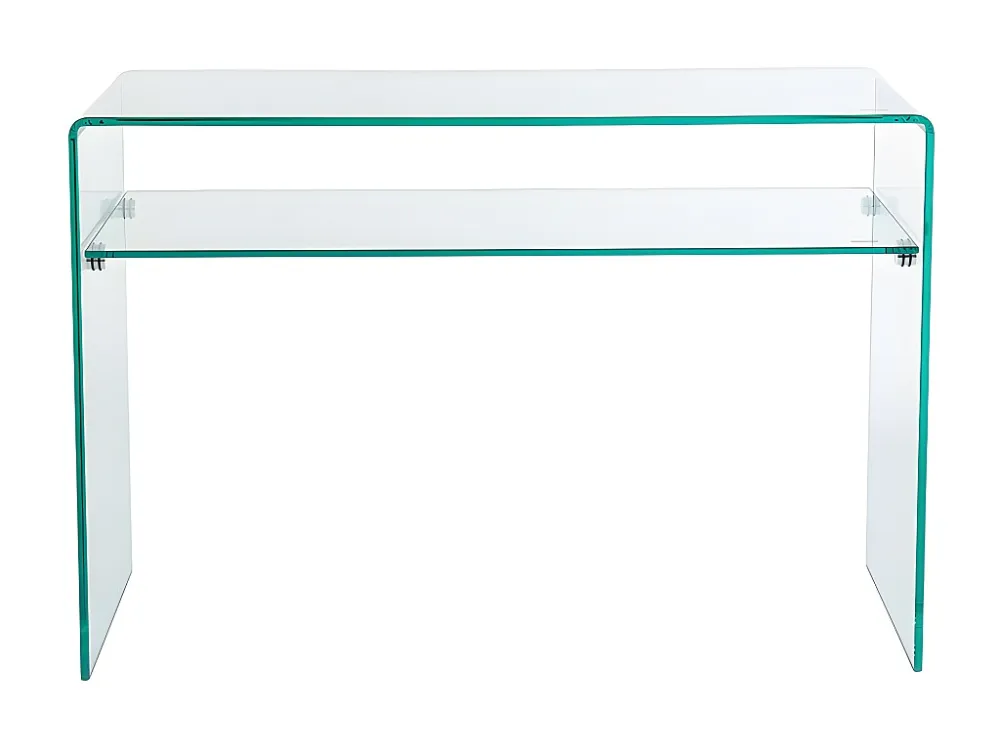 Sidetable - 1 nis - Gehard glas - Transparant - STILEOS - Koop nu uw online meubelshop