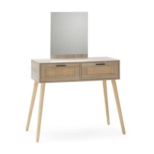 Haltafel Dalia 2 laden + spiegel, eikenkleur VS Venta-stock