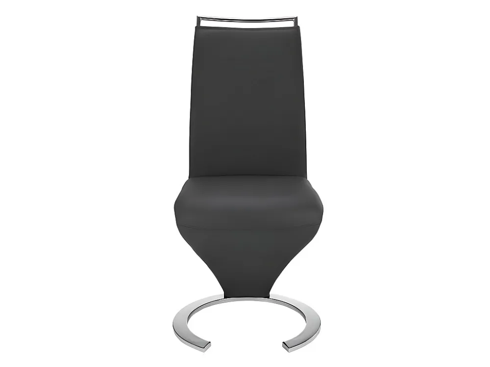 Set van 6 stoelen TWIZY - Kunstleer zwart