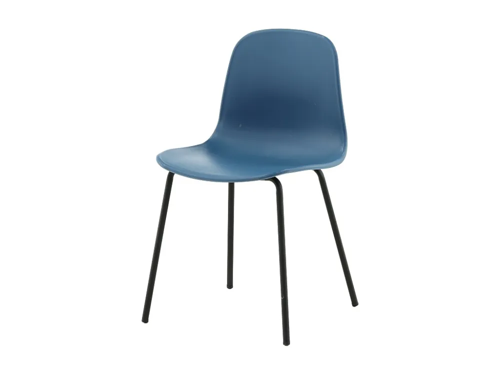 Eetkamerstoel ARCTIC DRC 1NOS 49x48x82 Blauw
