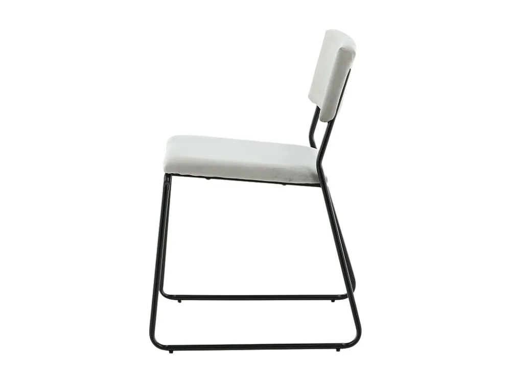 Eetkamerstoel KENTH DRC 1NOS 40x52x76 Grijs