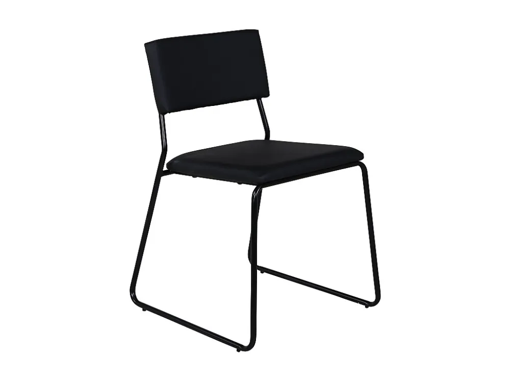 Eetkamerstoel KENTH DRC 1NOS 40x52x76 Zwart