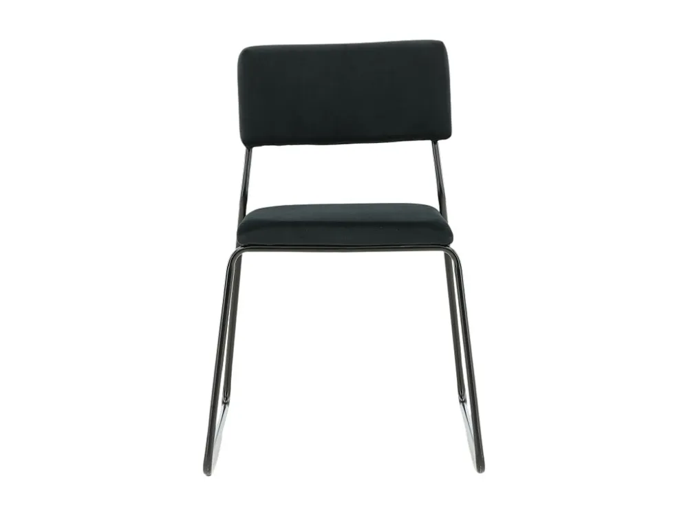 Eetkamerstoel KENTH DRC 1NOS 40x52x76 Zwart