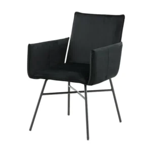 Eetkamerstoel PETRA DRC 1NOS 57x60x87 Zwart