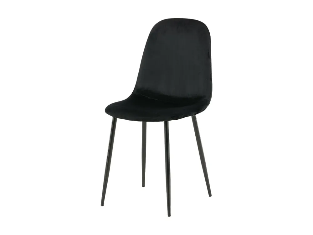 Eetkamerstoel POLAR DRC 1NOS 44x53x88 Zwart