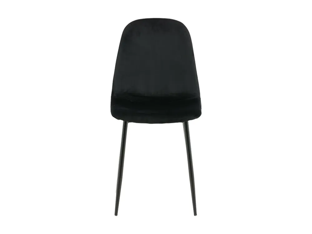 Eetkamerstoel POLAR DRC 1NOS 44x53x88 Zwart