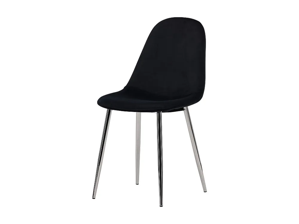 Eetkamerstoel POLAR DRC 1NOS 45x52x90 Zwart