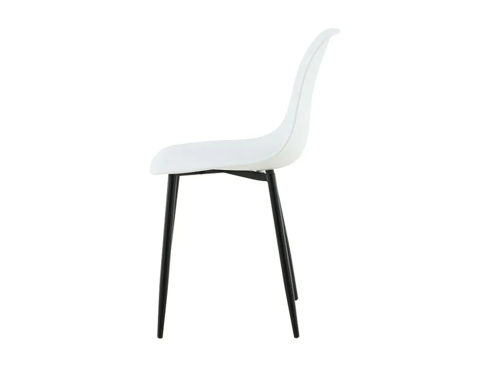 Eetkamerstoel POLAR DRC 1NOS 46x58x81 Wit