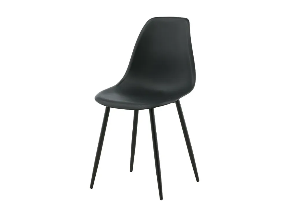 Eetkamerstoel POLAR DRC 1NOS 46x58x81 Zwart