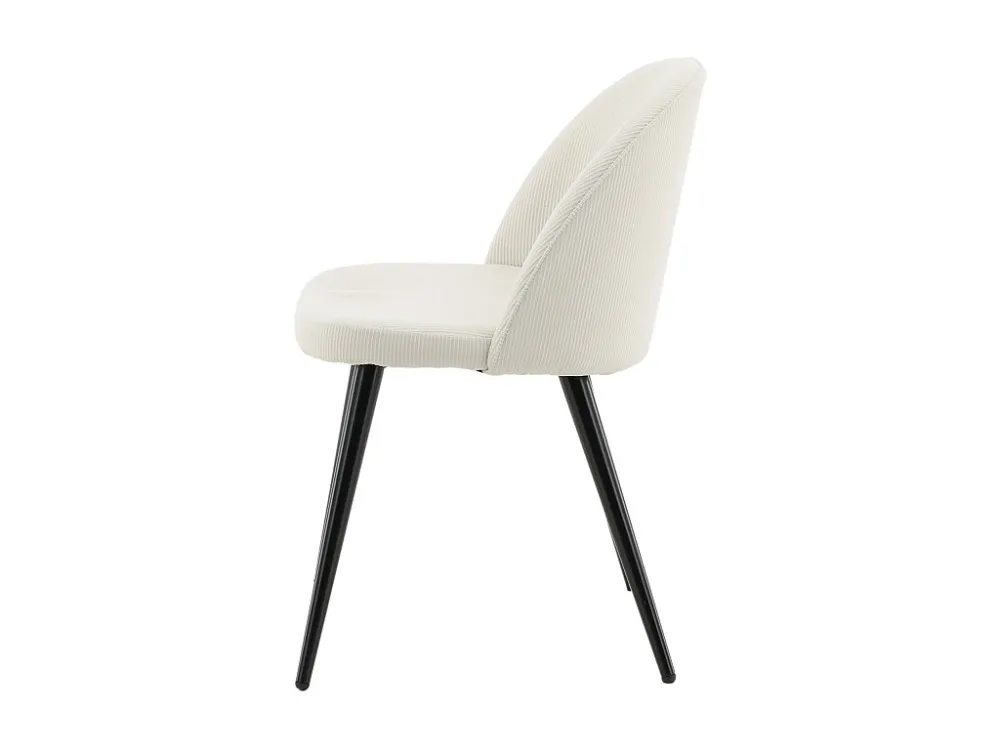 Eetkamerstoel VELVET DRC 1NOS 50x48x77 Wit