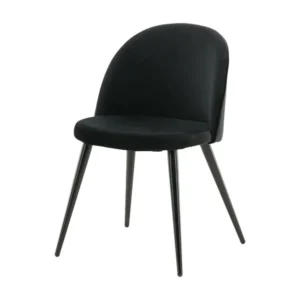 Eetkamerstoel VELVET DRC 1NOS 50x48x77 Zwart