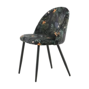 Eetkamerstoel VELVET DRC 1NOS 50x48x77 Zwart