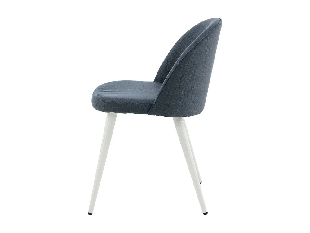 Eetkamerstoel VELVET DRC 1NOS 50x57x77 Blauw
