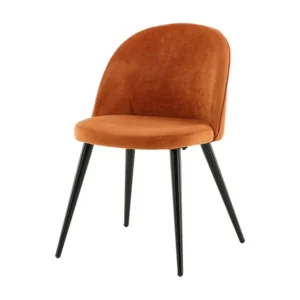 Eetkamerstoel VELVET DRC 1NOS 50x57x77 Oranje