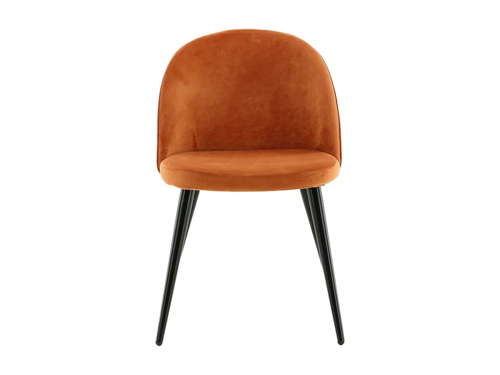 Eetkamerstoel VELVET DRC 1NOS 50x57x77 Oranje