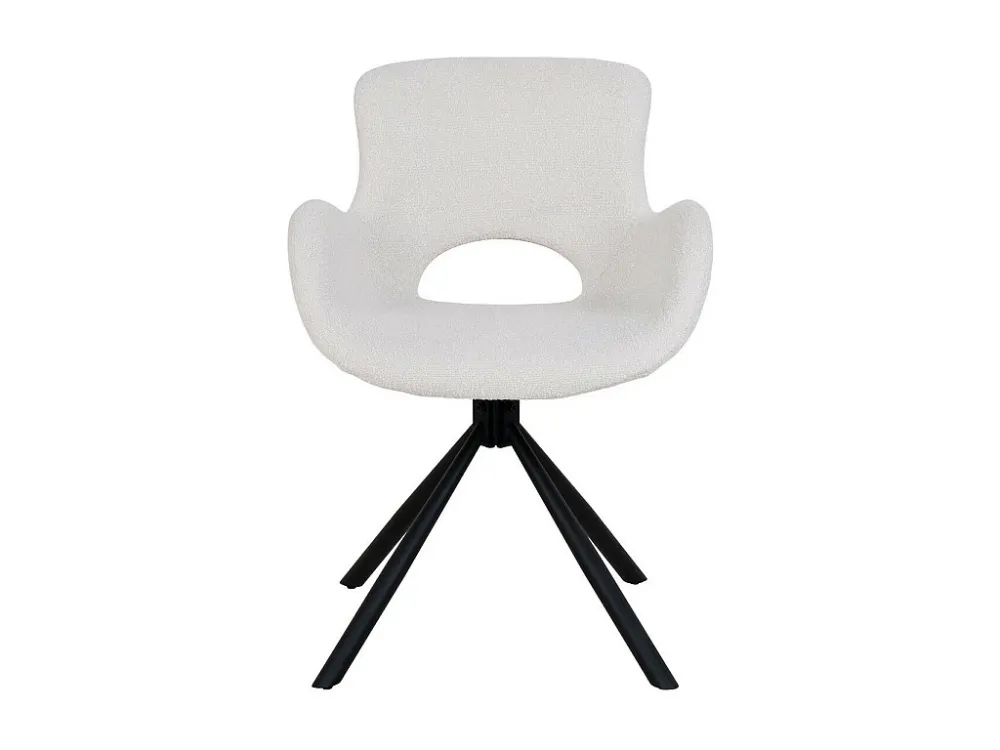 Lot de 2 Chaises Armorim, Blanc, 58x59x82,5 cm, EPIKASA