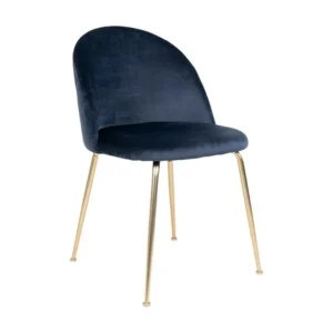 Lot de 2 Chaises Geneve, Bleu, 52x51x78 cm, EPIKASA