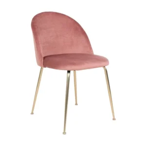 Lot de 2 Chaises Geneve, Rose, 52x51x78 cm, EPIKASA