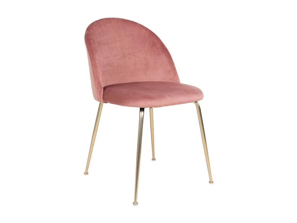 Lot de 2 Chaises Geneve, Rose, 52x51x78 cm, EPIKASA