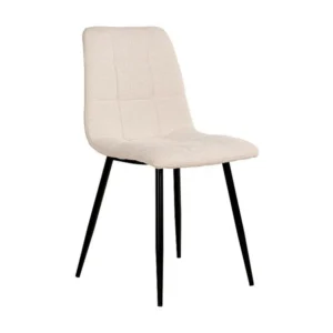 Lot de 2 Chaises Middelfart, Blanc, 55x44x86 cm, EPIKASA