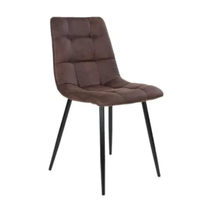 Lot de 2 Chaises Middelfart, Marron, 55x44x86 cm, EPIKASA